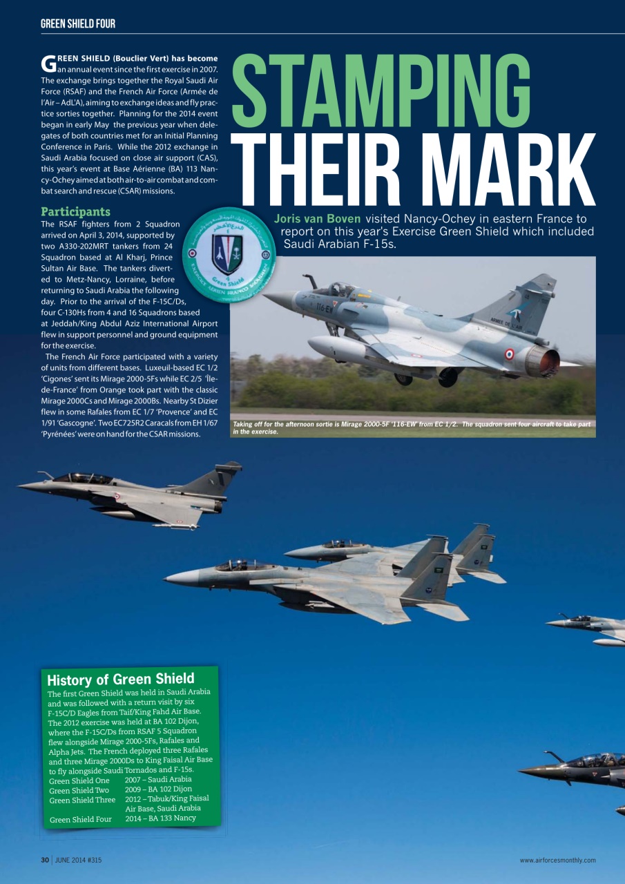 AirForces Monthly Preview Pages
