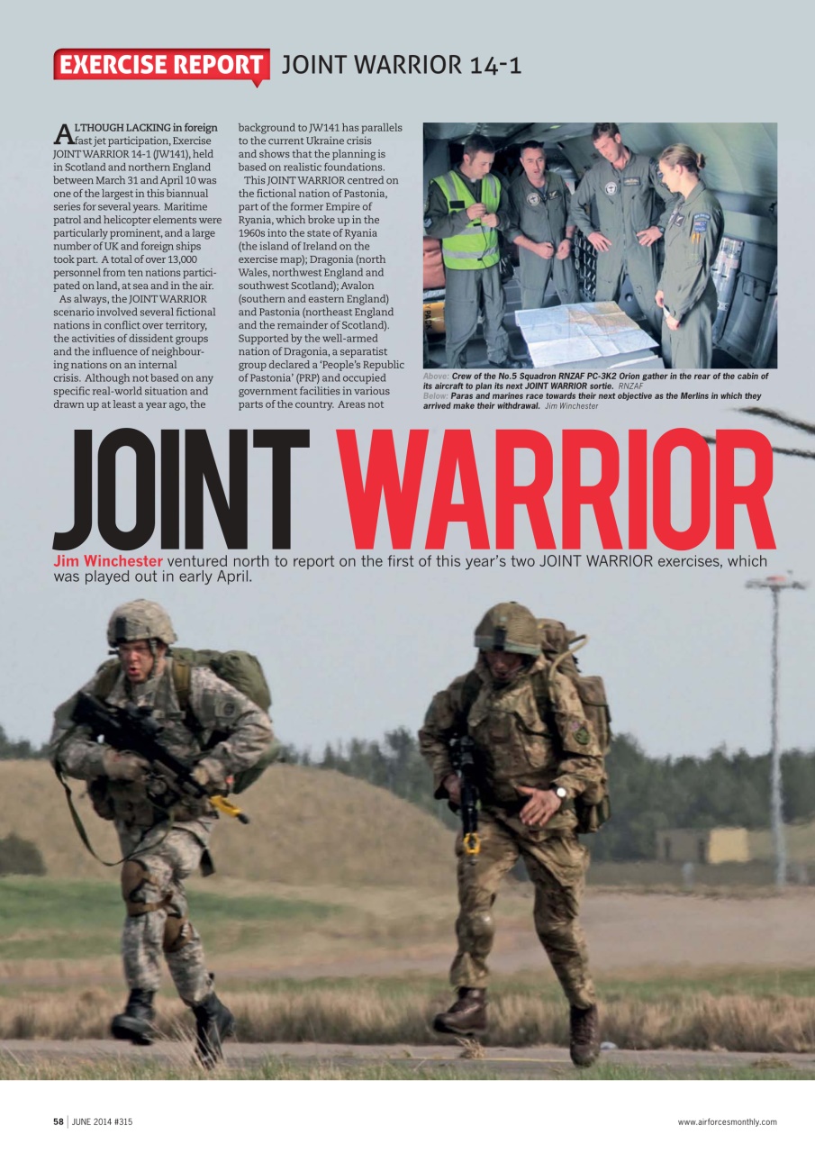 AirForces Monthly Preview Pages