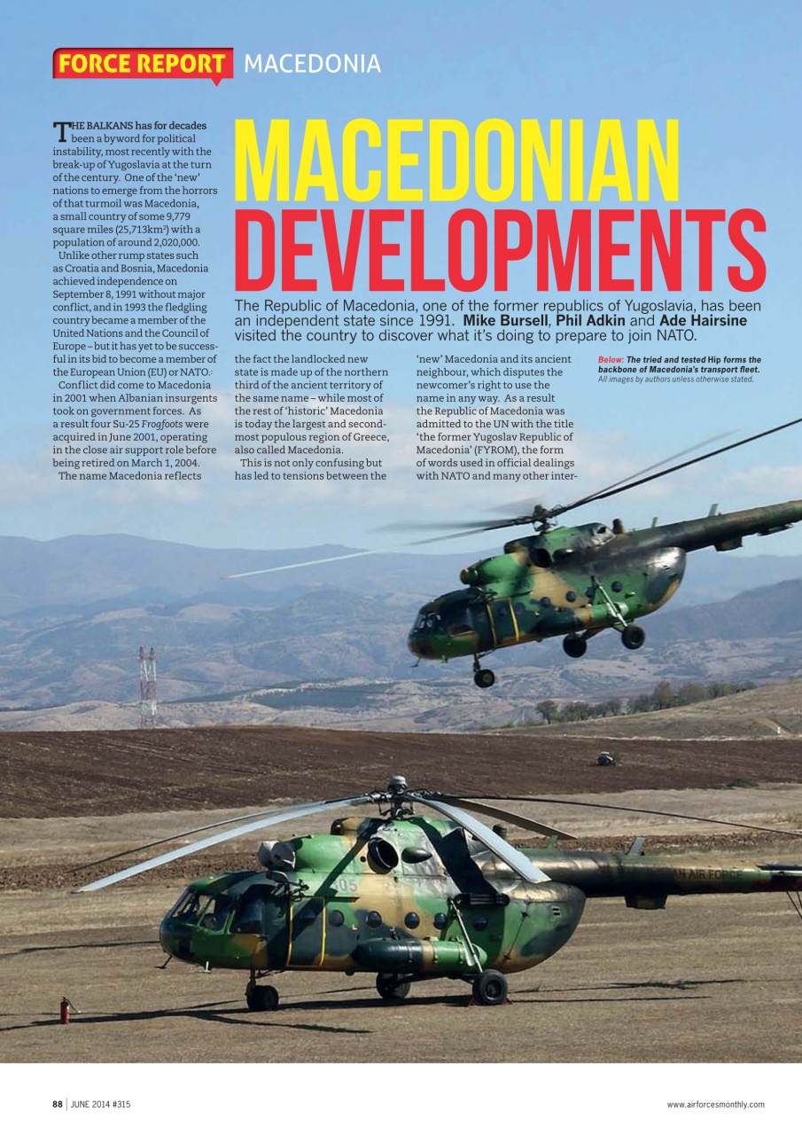 AirForces Monthly Preview Pages