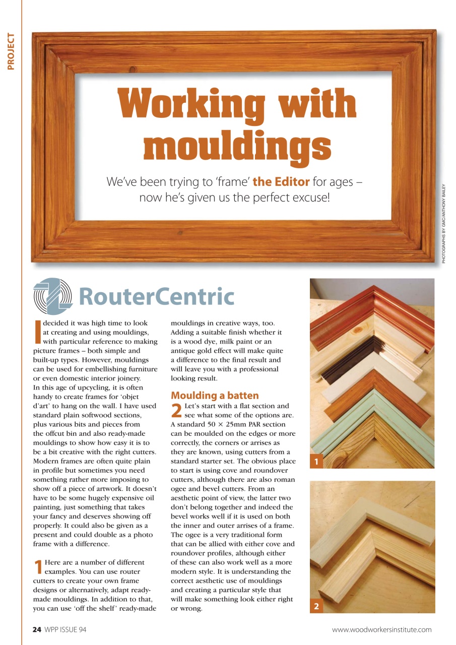 Woodworking Crafts Magazine Preview Pages