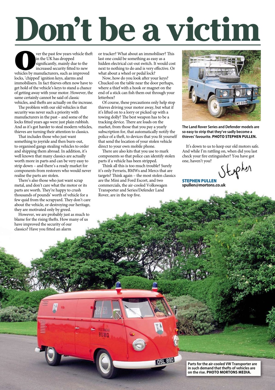 Heritage Commercials Magazine Preview Pages