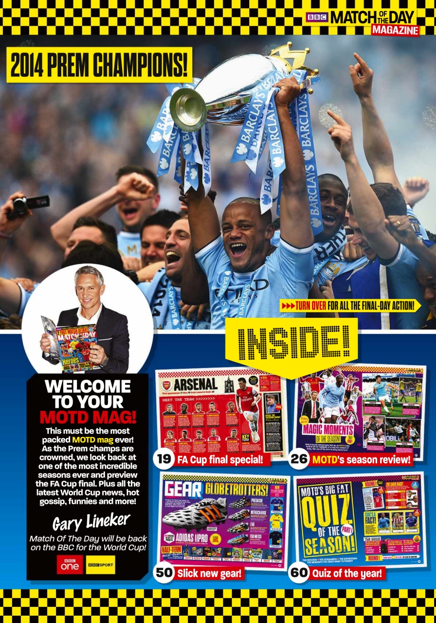 Match of the Day Preview Pages