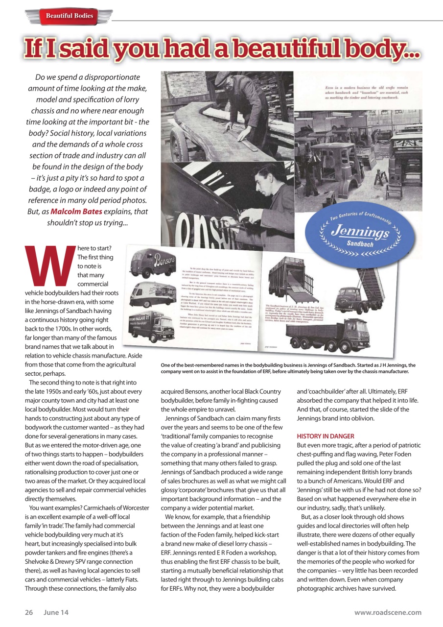 Vintage Roadscene Preview Pages