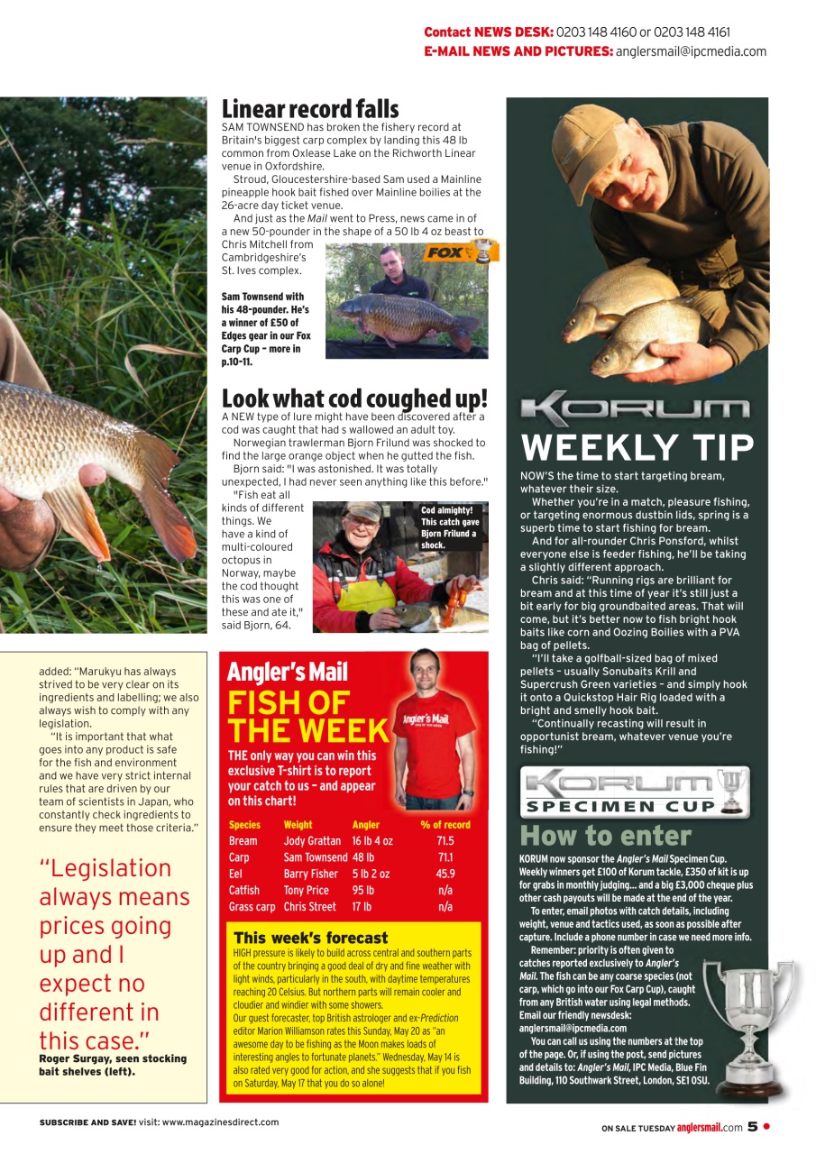 Anglers Mail Preview Pages
