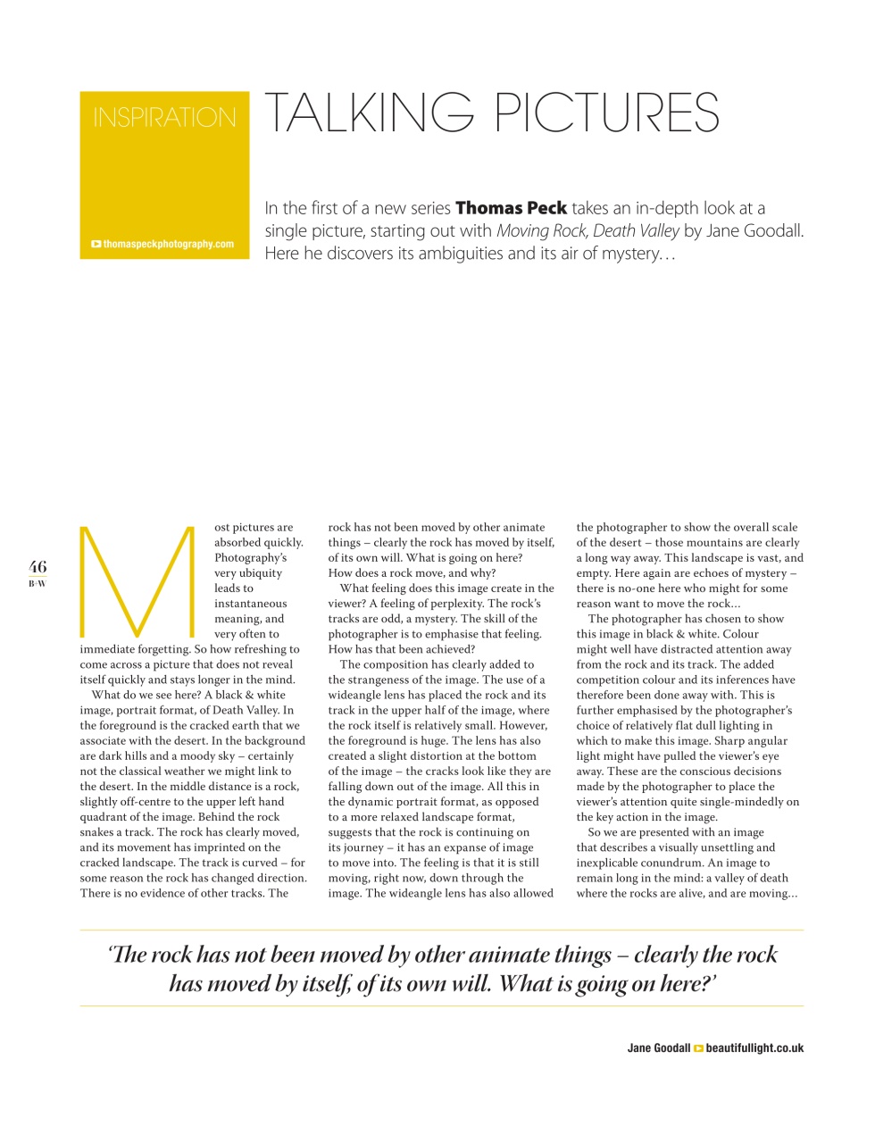 Black+White Photography Preview Pages