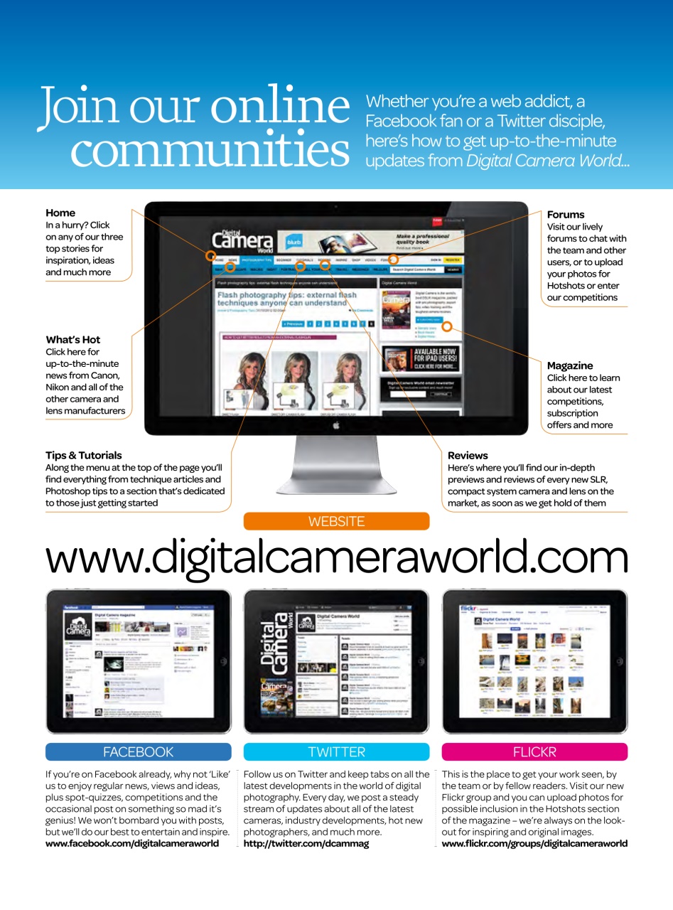 Digital Camera Magazine Preview Pages