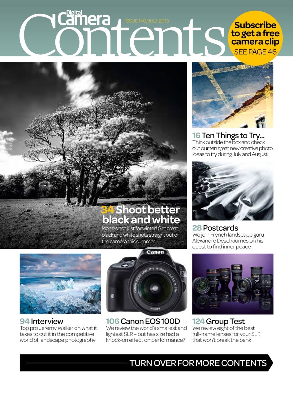 Digital Camera Magazine Preview Pages