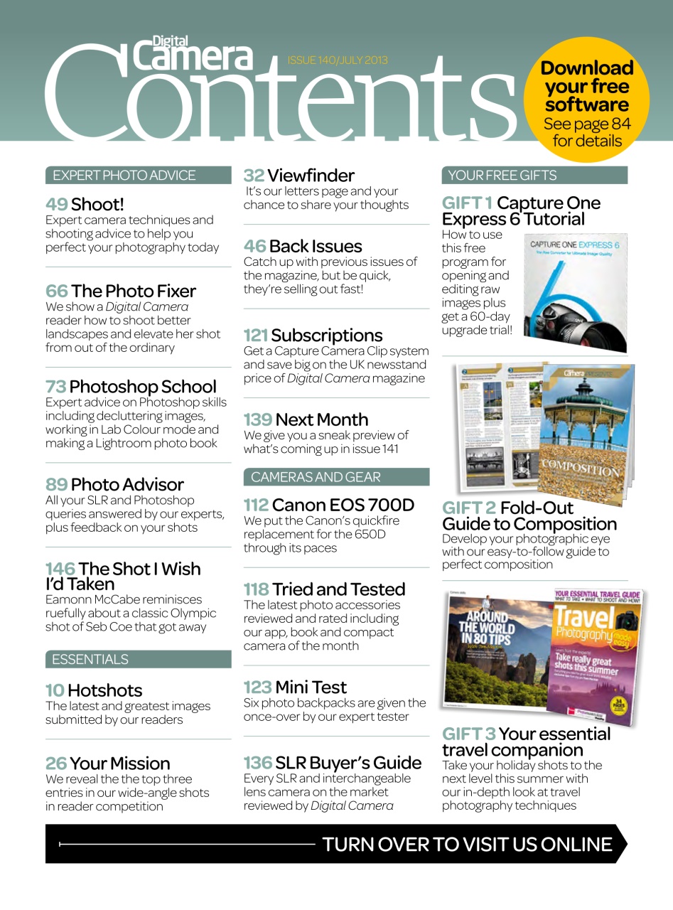 Digital Camera Magazine Preview Pages