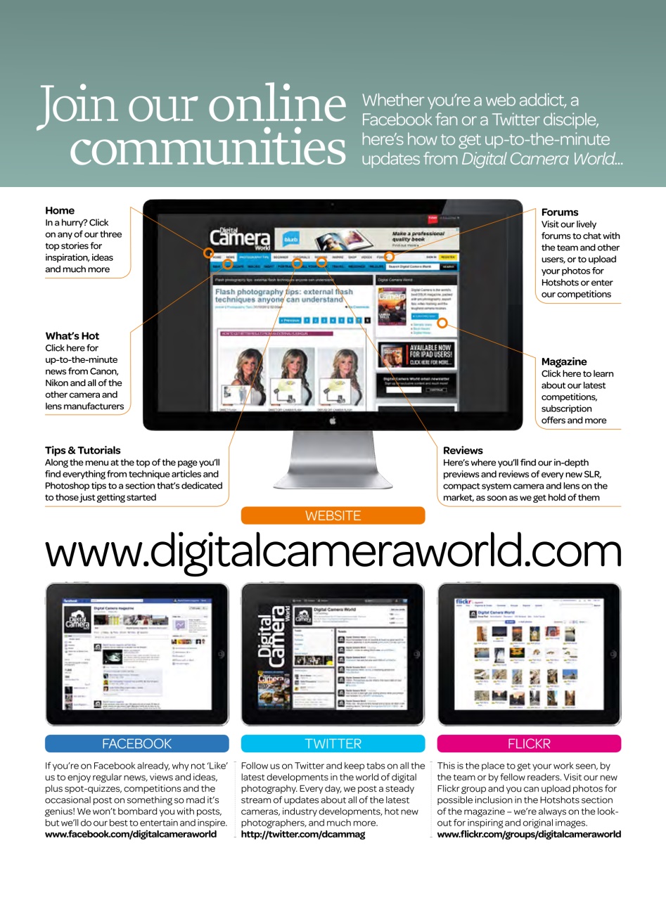 Digital Camera Magazine Preview Pages