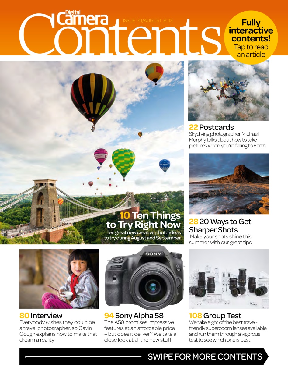 Digital Camera Magazine Preview Pages
