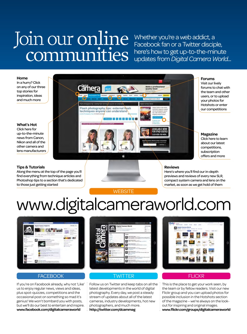 Digital Camera Magazine Preview Pages