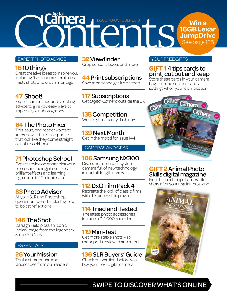 Digital Camera Magazine Preview Pages