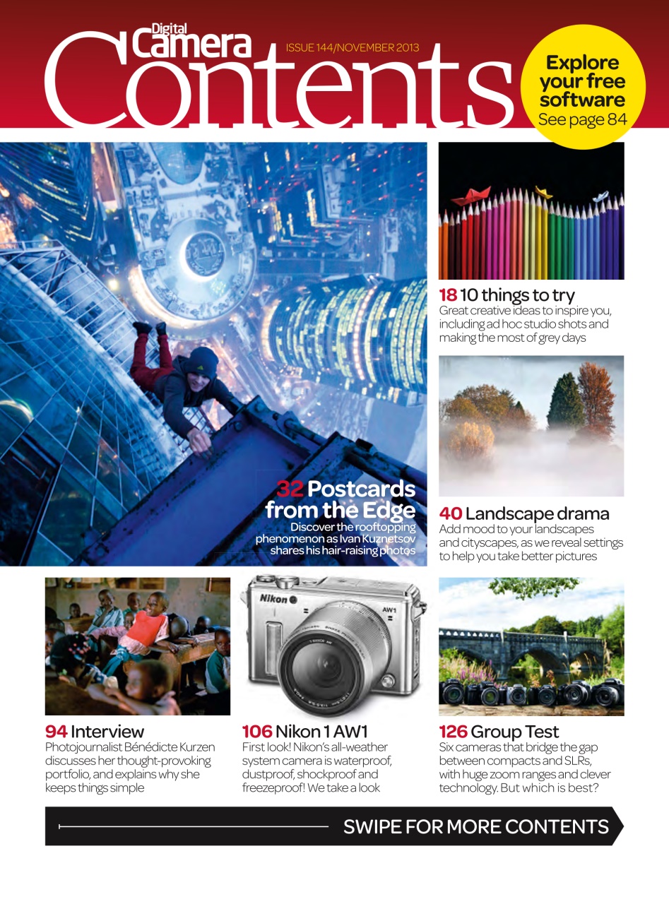 Digital Camera Magazine Preview Pages