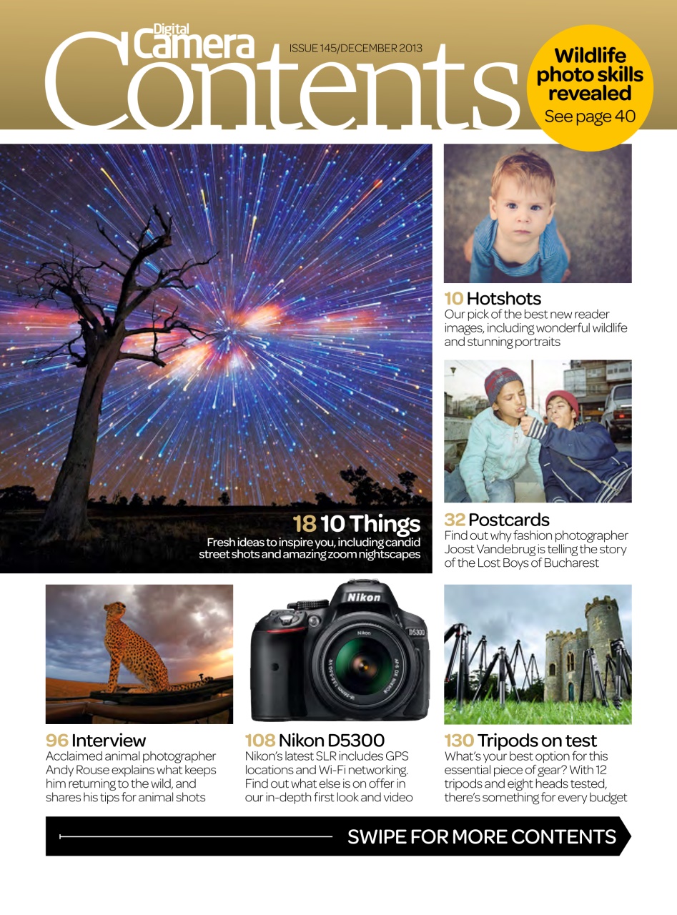 Digital Camera Magazine Preview Pages