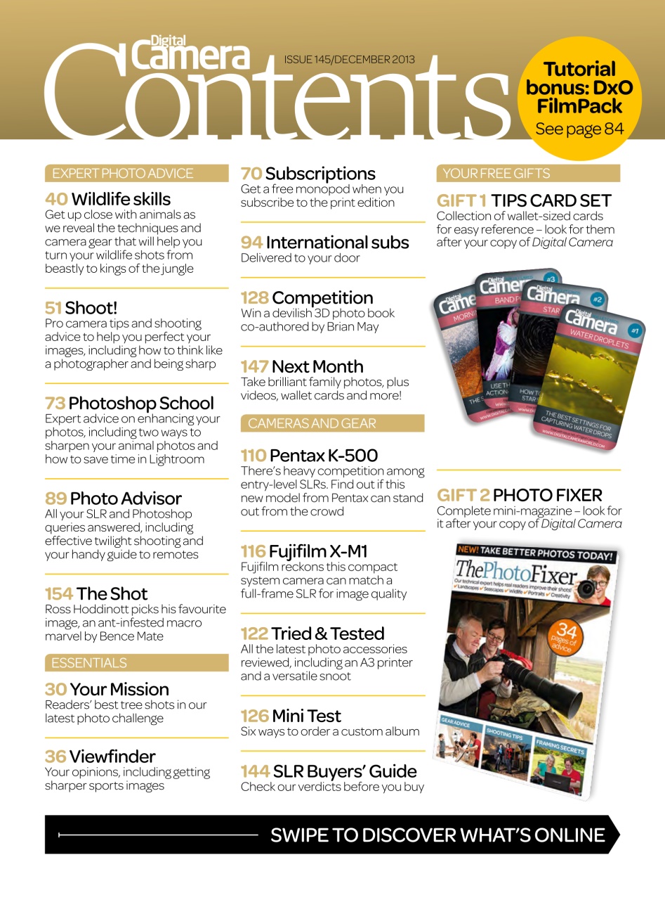 Digital Camera Magazine Preview Pages