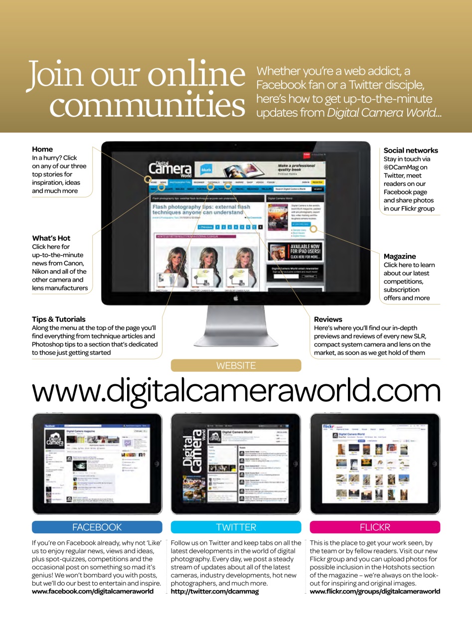 Digital Camera Magazine Preview Pages