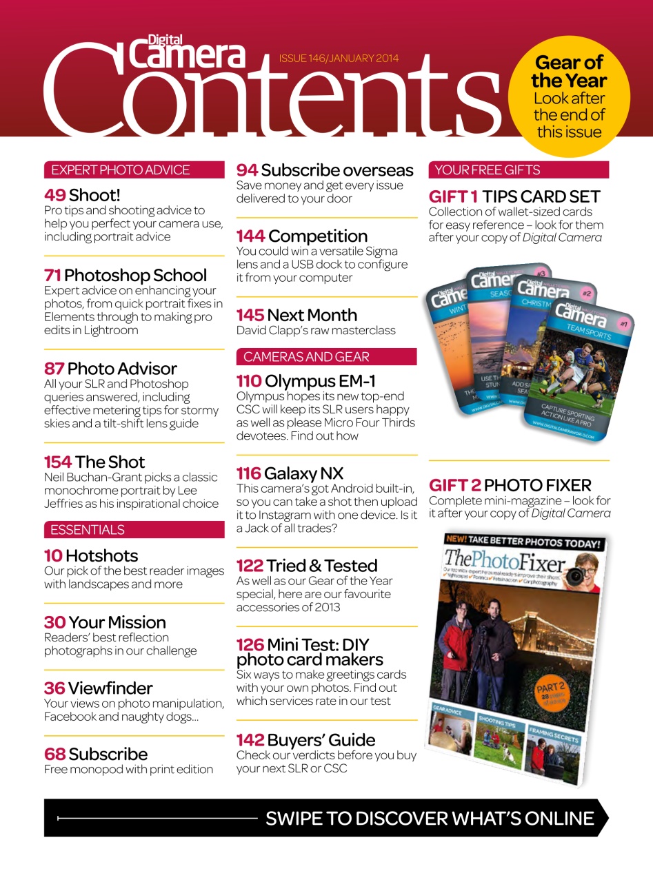 Digital Camera Magazine Preview Pages