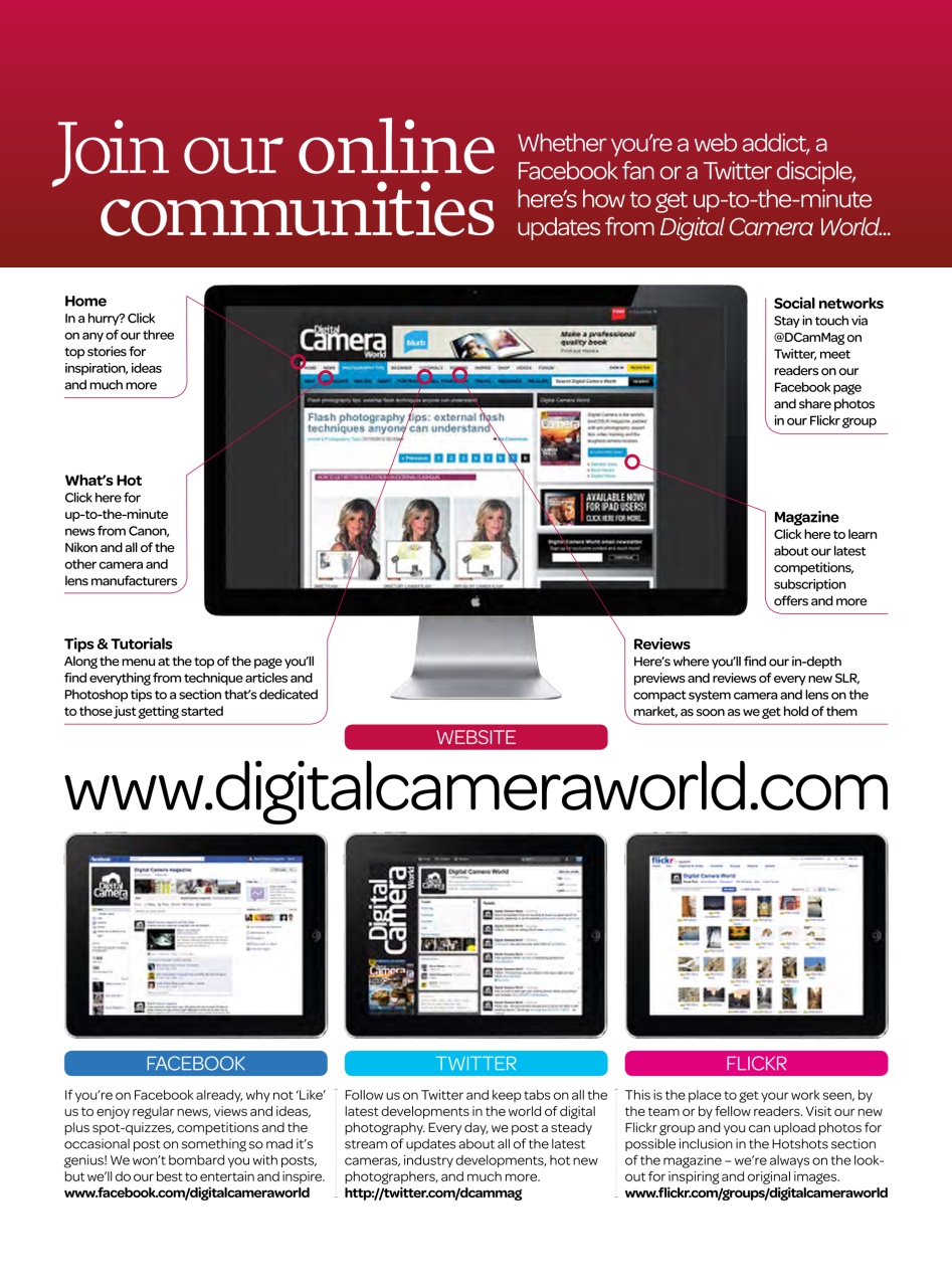 Digital Camera Magazine Preview Pages