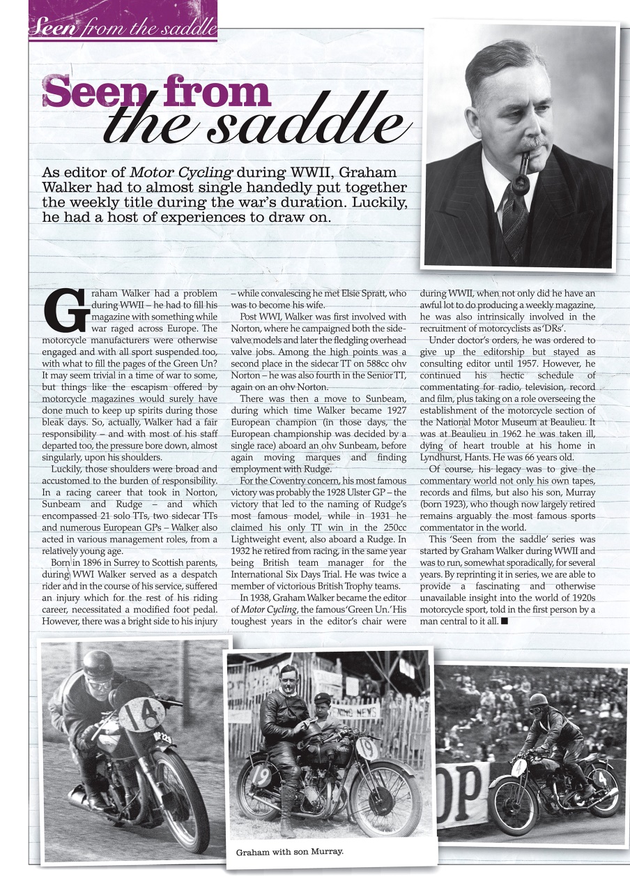 The Classic MotorCycle Preview Pages