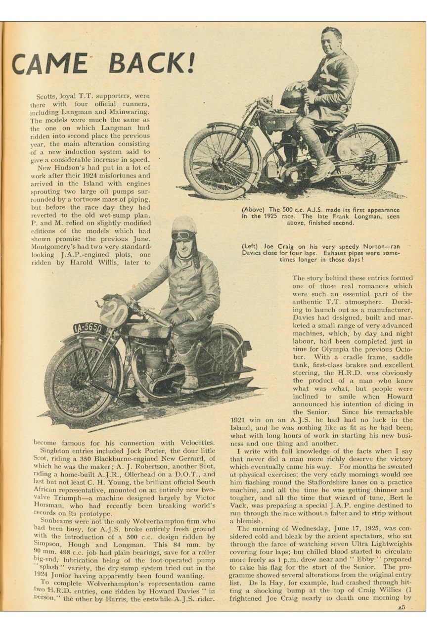 The Classic MotorCycle Preview Pages
