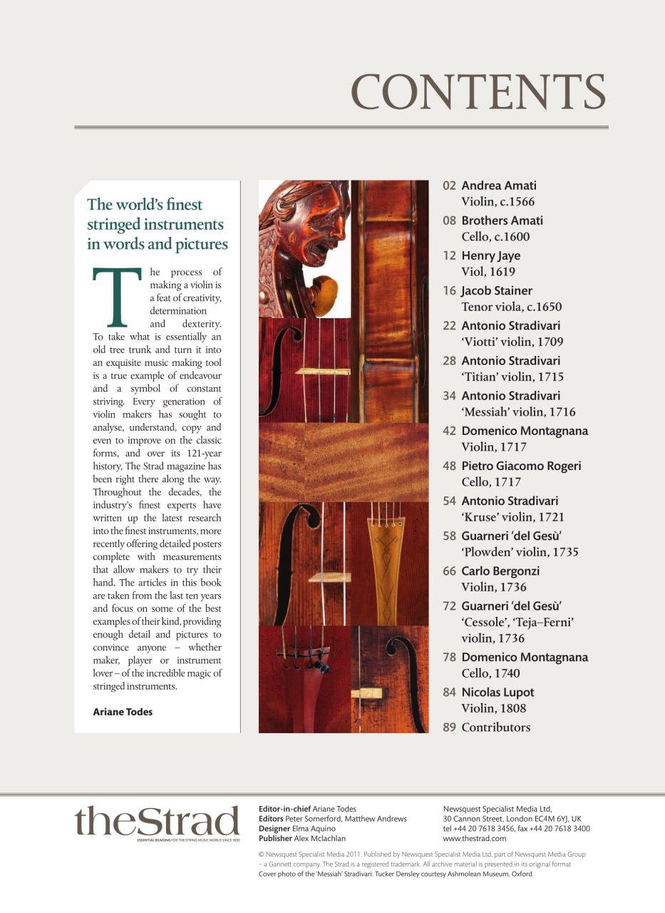 The Strad Preview Pages