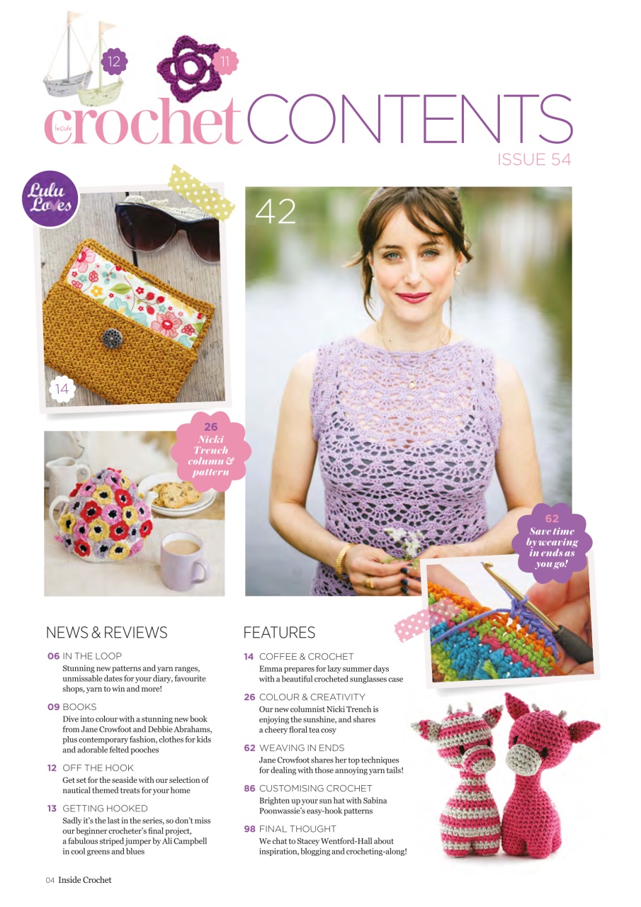 Inside Crochet Preview Pages
