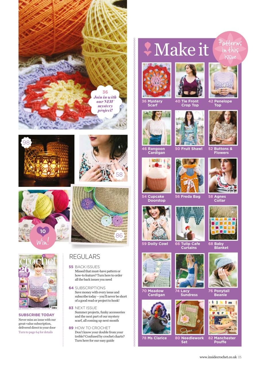 Inside Crochet Preview Pages