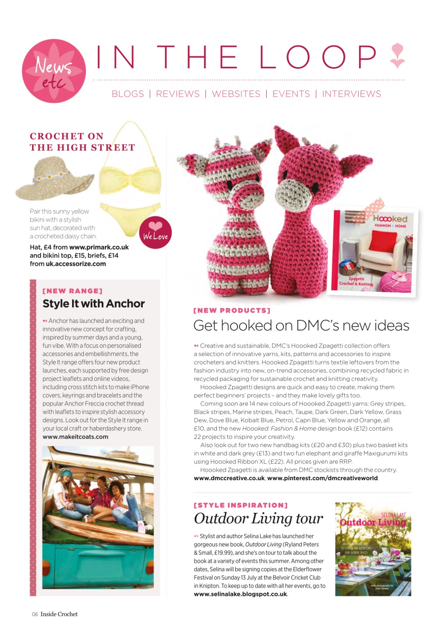 Inside Crochet Preview Pages