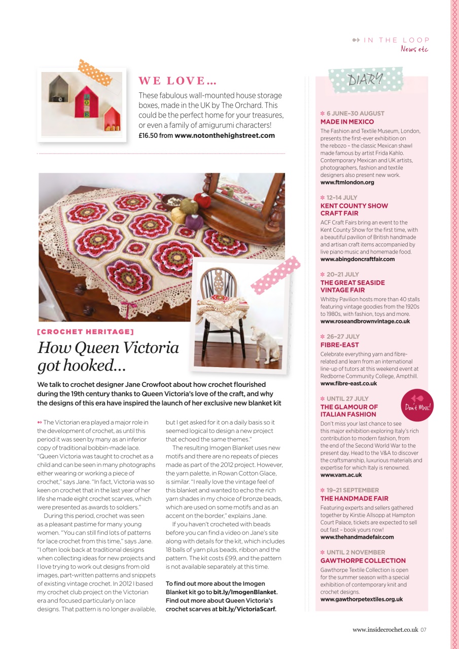 Inside Crochet Preview Pages