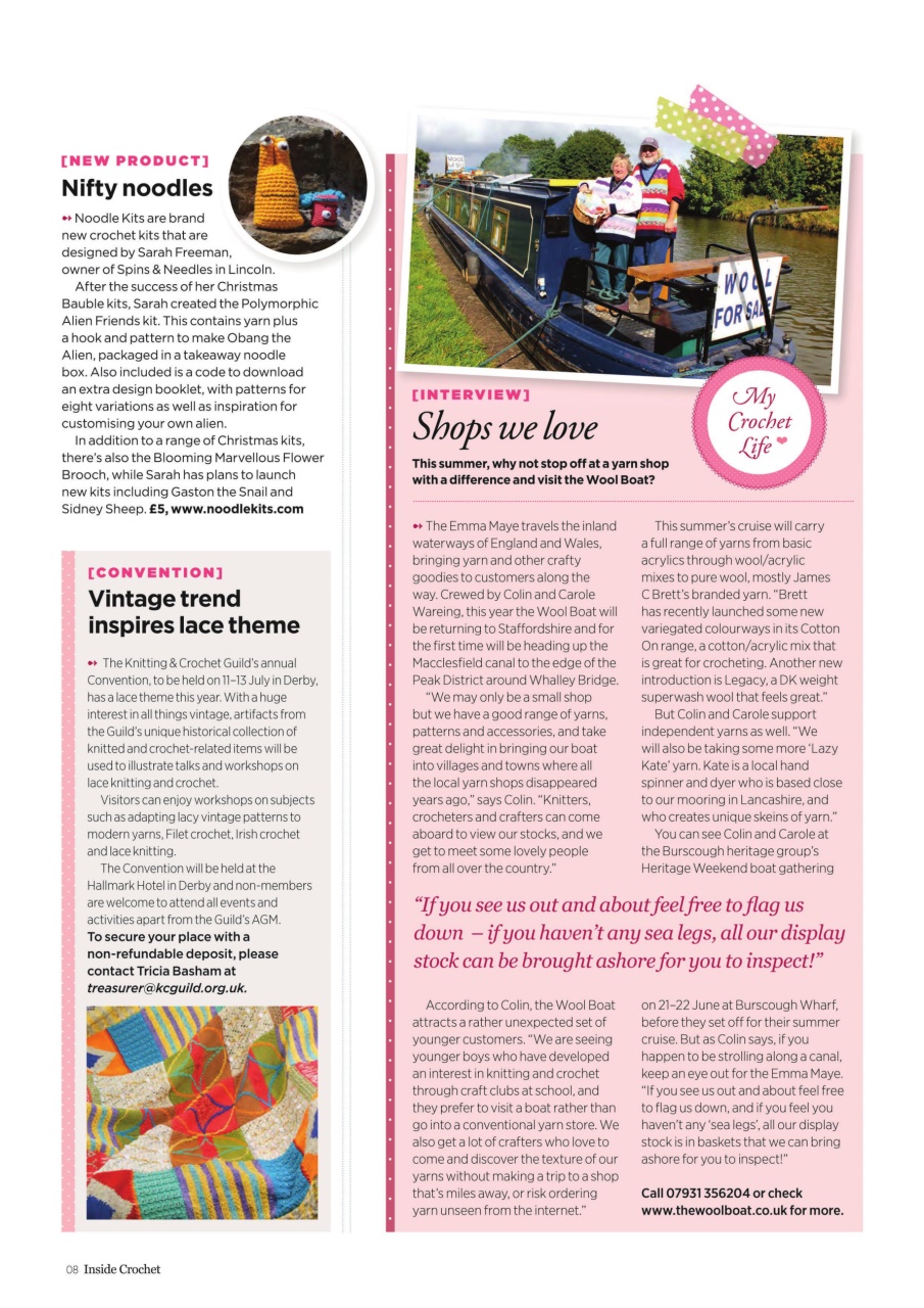 Inside Crochet Preview Pages