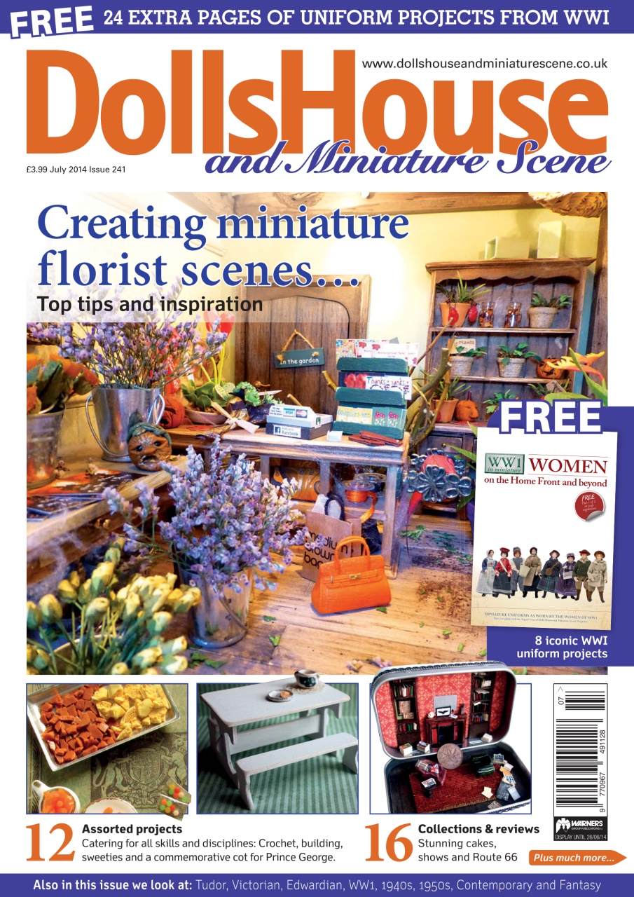 Dolls House and Miniature Scene Preview Pages