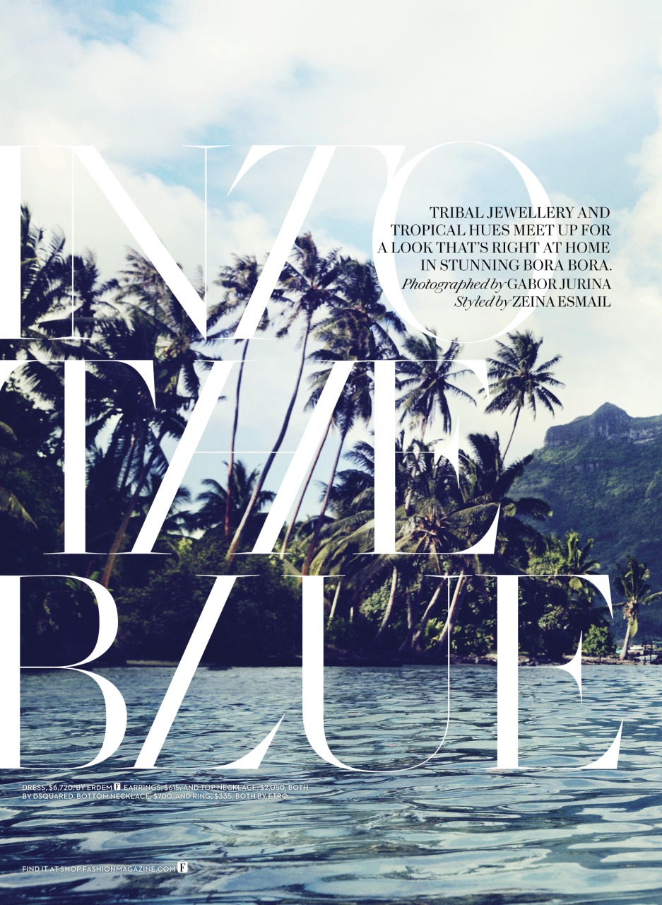 Fashion Magazine Preview Pages