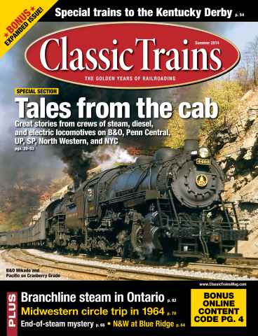 Classic Trains issue June 2014 Classic Trains