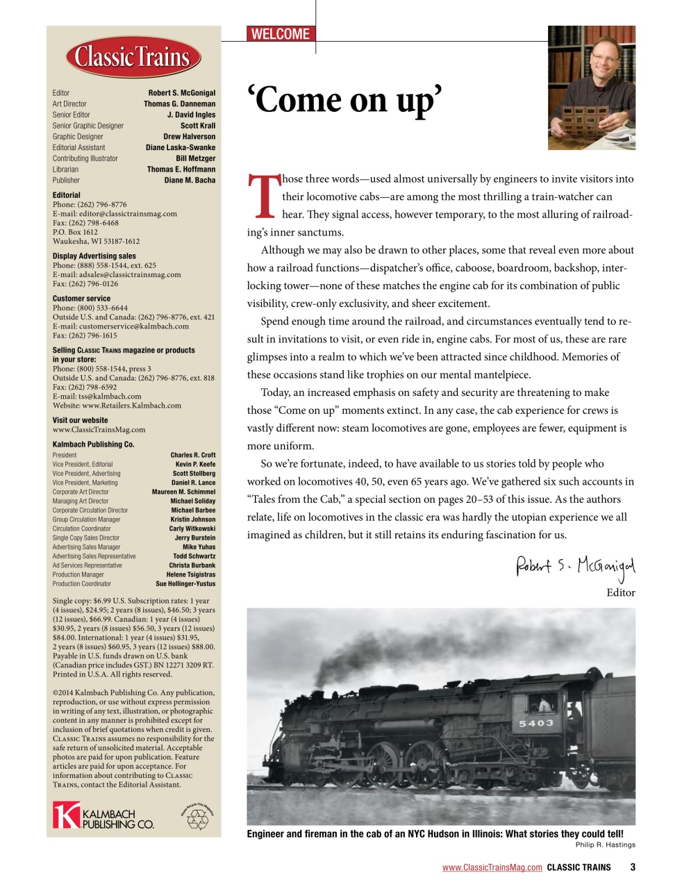 Classic Trains Preview Pages