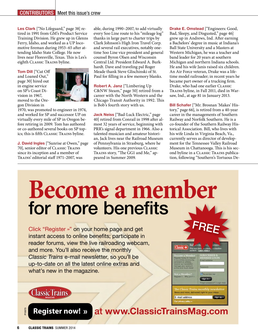 Classic Trains Preview Pages