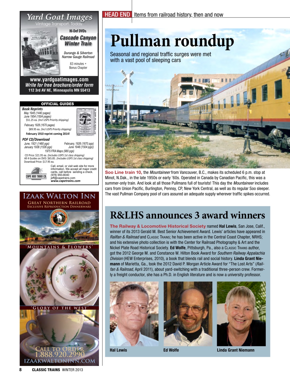 Classic Trains Preview Pages
