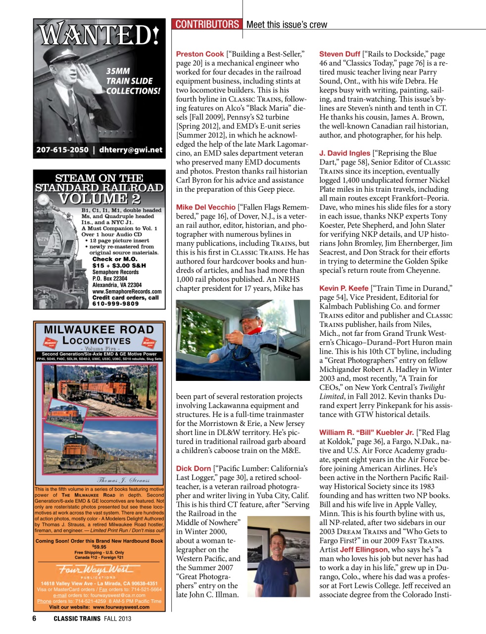 Classic Trains Preview Pages