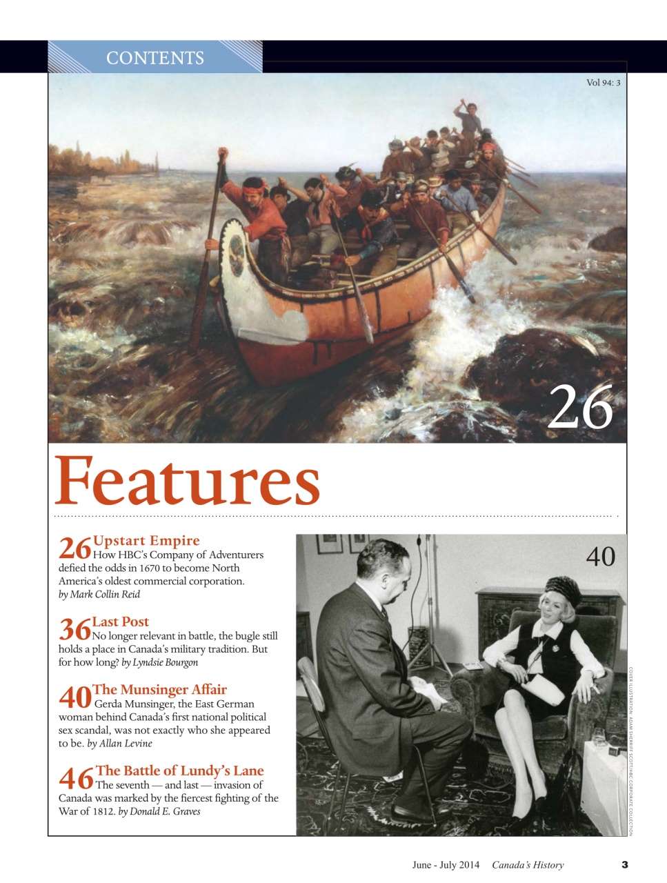 Canada's History Preview Pages