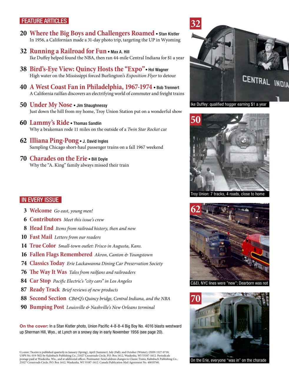 Classic Trains Preview Pages