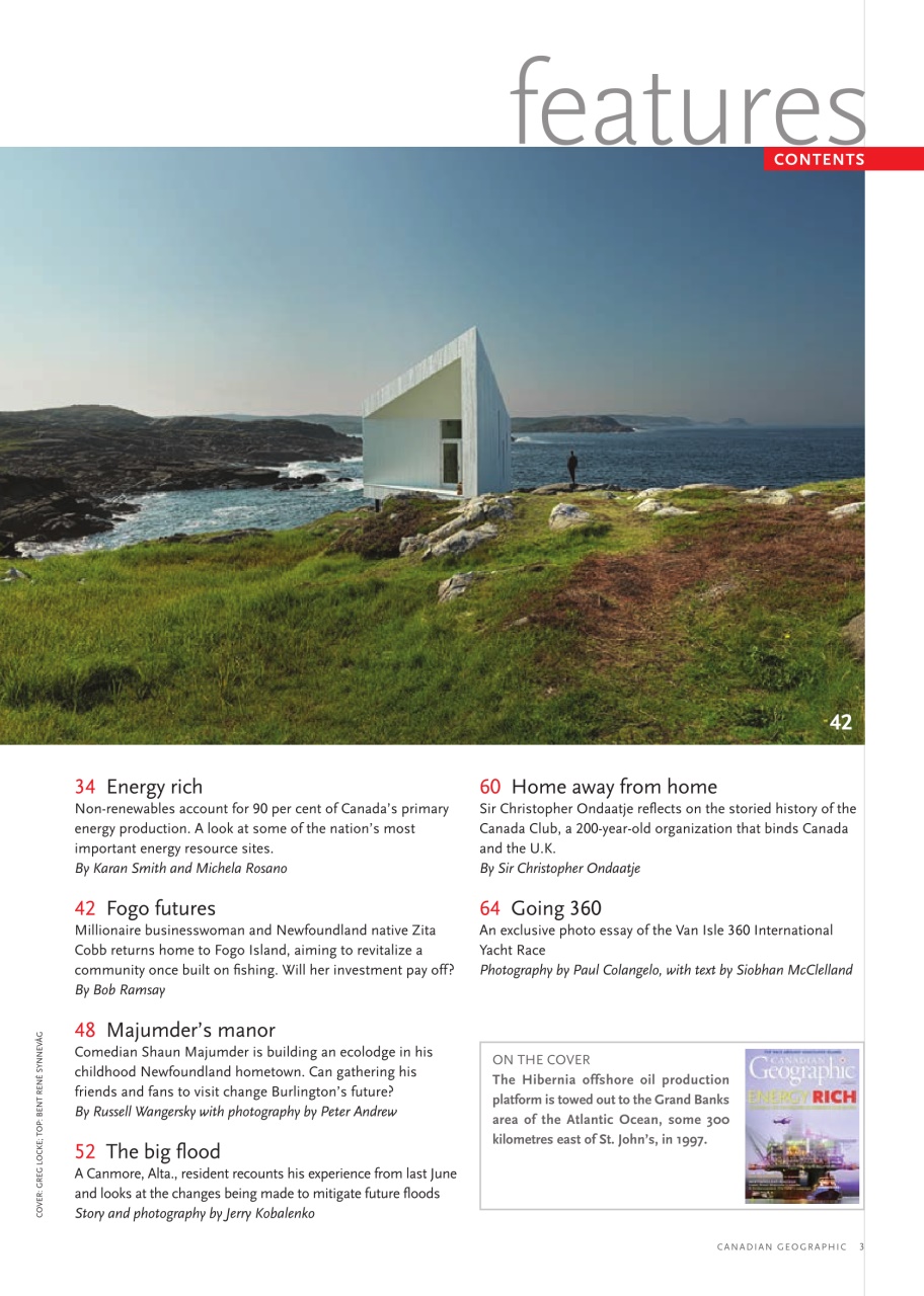 Canadian Geographic Preview Pages