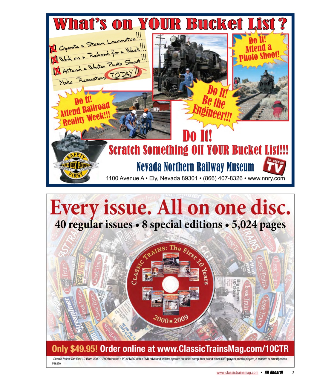 Classic Trains Preview Pages