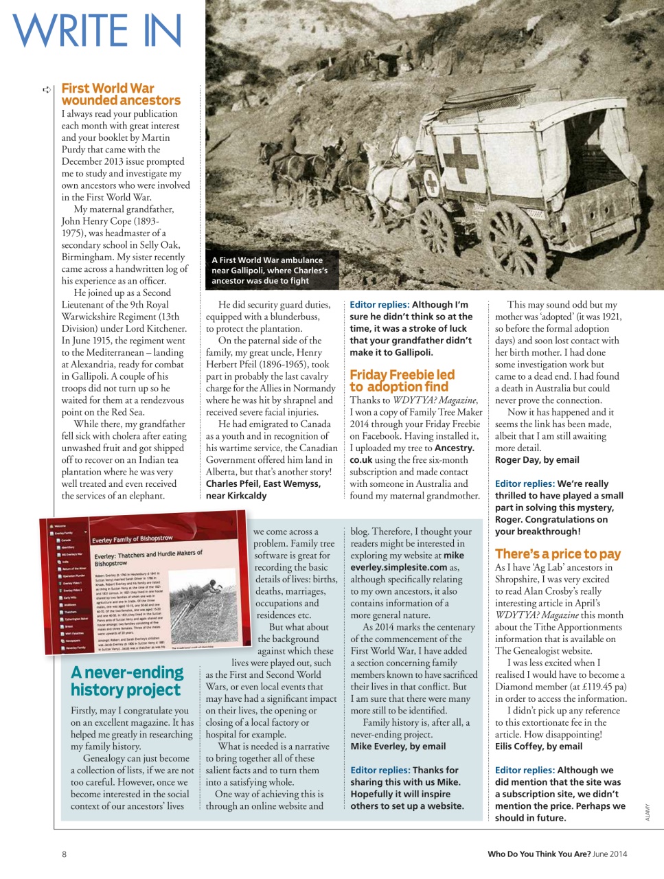 Who Do You Think You Are? Preview Pages