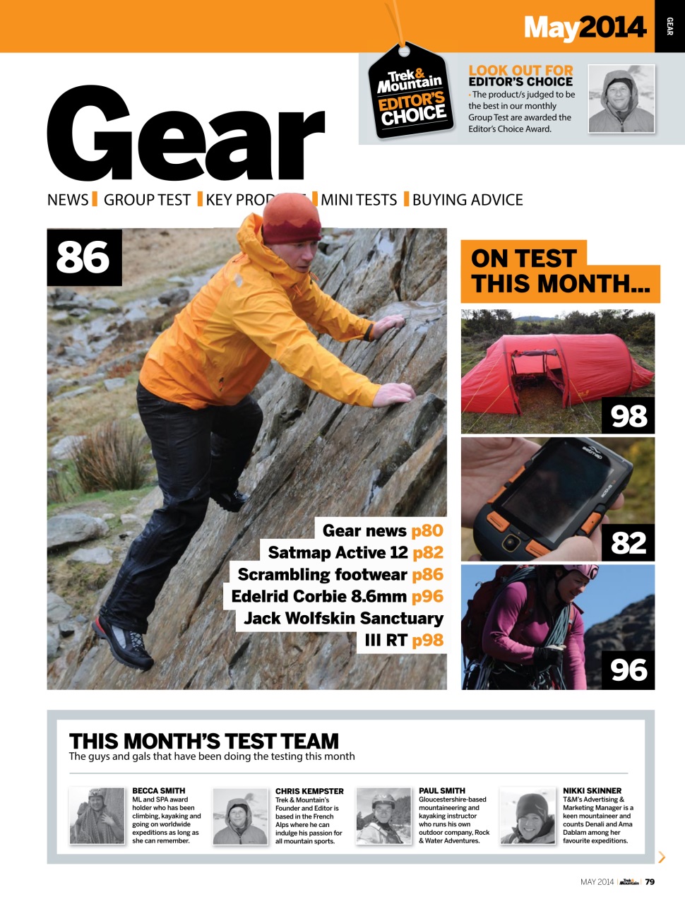 Trek & Mountain Magazine Preview Pages