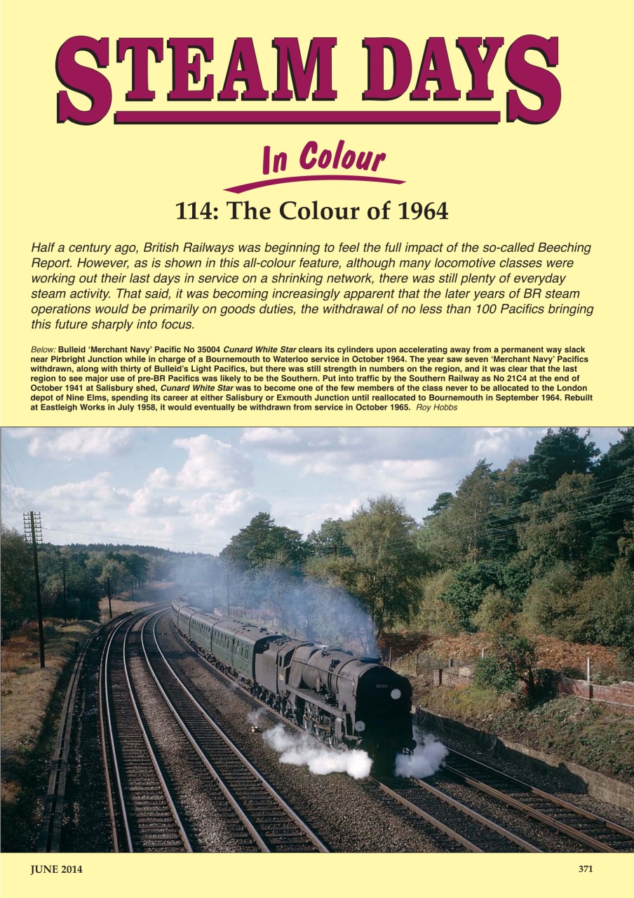 Steam Days Preview Pages