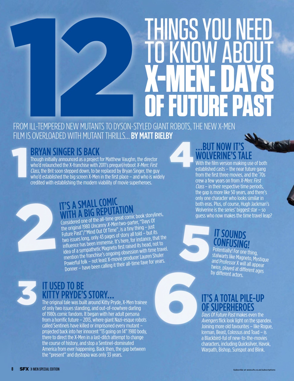 SFX Special Editions Preview Pages