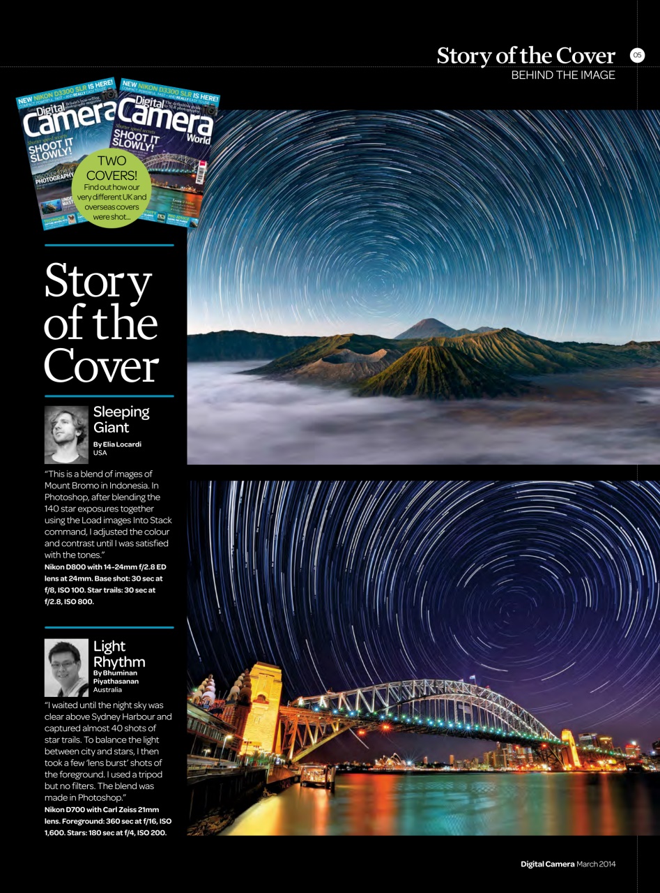 Digital Camera Magazine Preview Pages