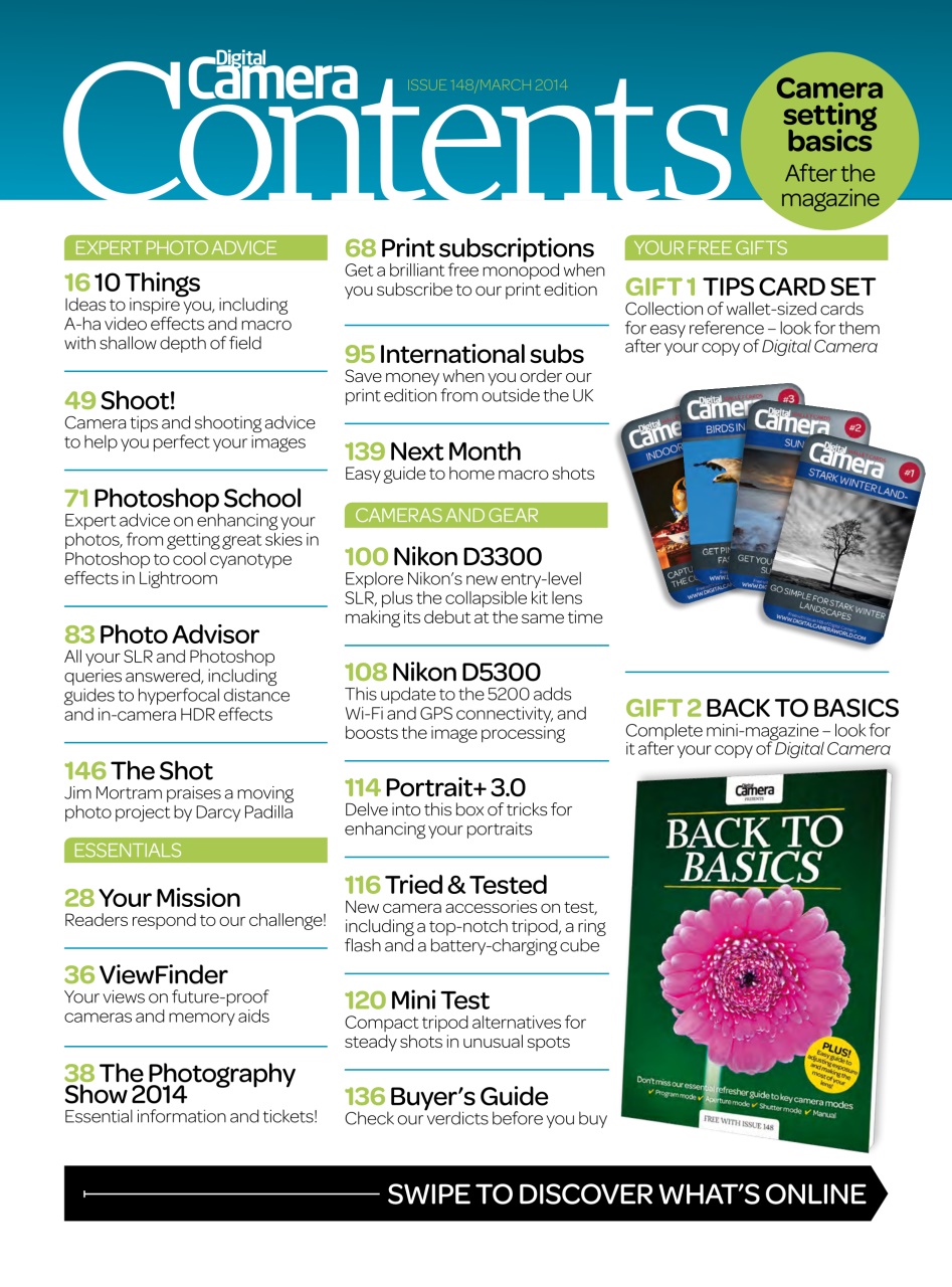 Digital Camera Magazine Preview Pages