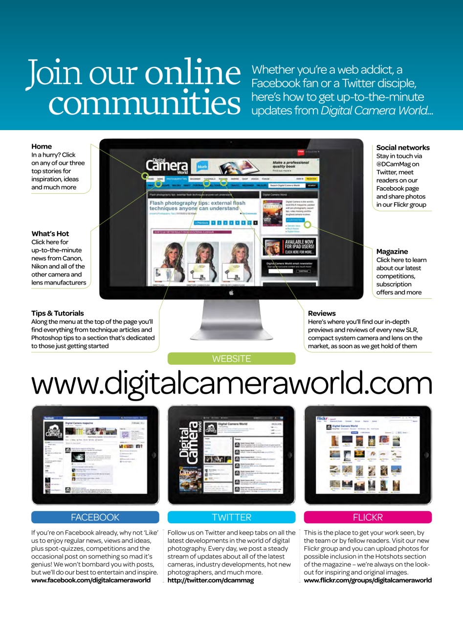 Digital Camera Magazine Preview Pages