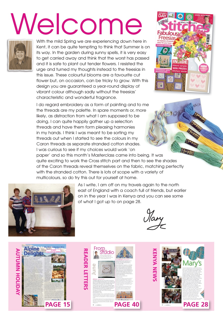 New Stitches Preview Pages