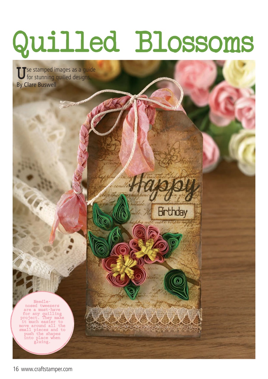 Craft Stamper Preview Pages